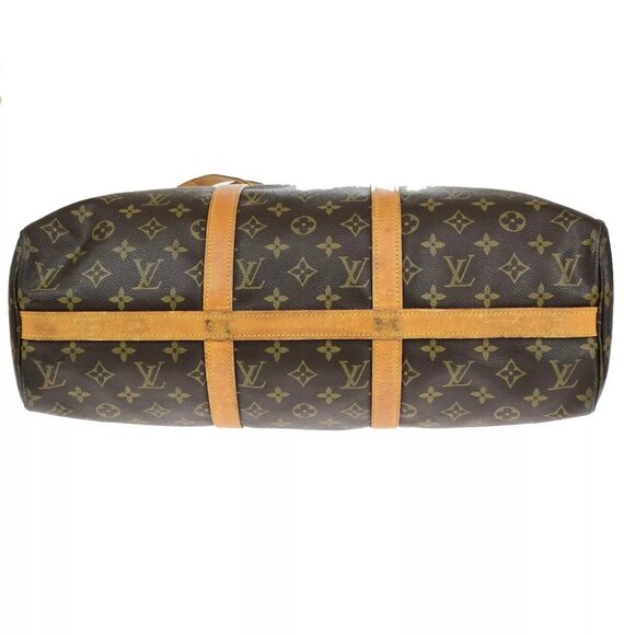 LOUIS VUITTON Flanerie 45 Shoulder Bag Monogram Leather Brown - Picture 8 of 16